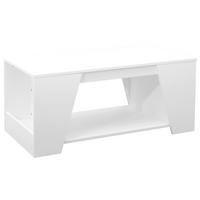 COUCHTISCH 100/50/45 cm rechteckig Weiß  - Weiß, Design, Holzwerkstoff (100/50/45cm) - MID.YOU