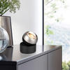 STOLNÁ LED LAMPA, senzorový stmievač, 10/14 cm  - čierna/niklová, Design, kov (10/14cm) - Trio Leuchten