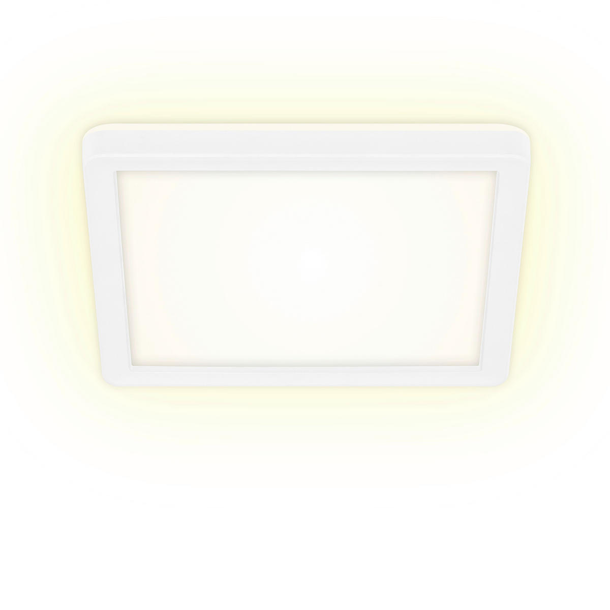 LED-PANEEL Slim 19/19/2,8 cm   - Weiß, Basics, Kunststoff (19/19/2,8cm)