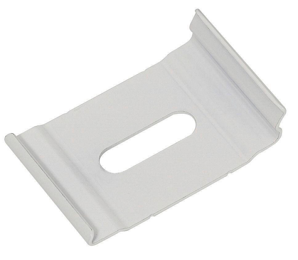 VORHANGSCHIENENZUBEHÖR  - Weiß, Basics, Metall (5/2,5/0,9cm)