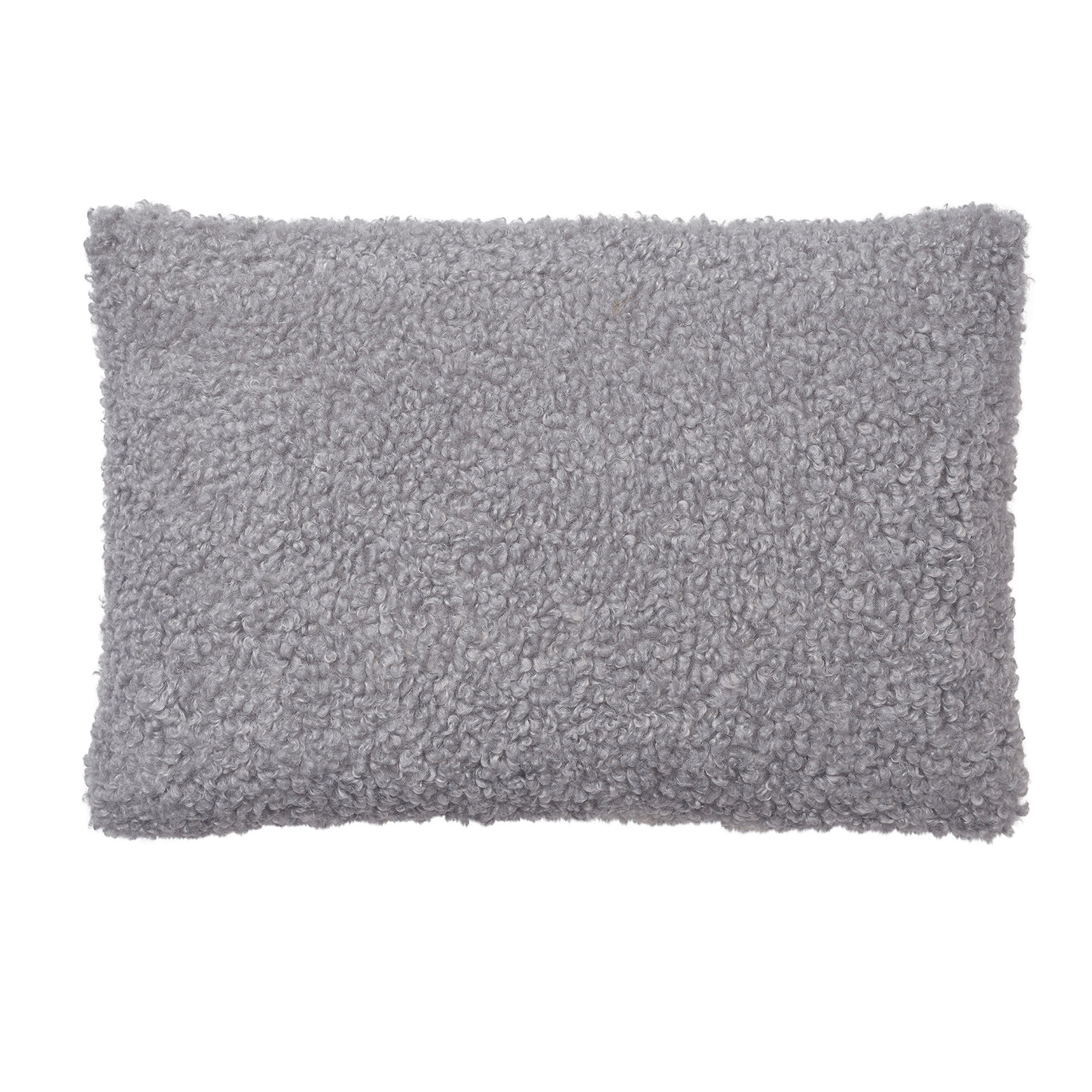 FELLKISSENBEZUG TEDDY 40/60 cm  - Hellgrau, Basics, Textil (40/60cm) - Blomus