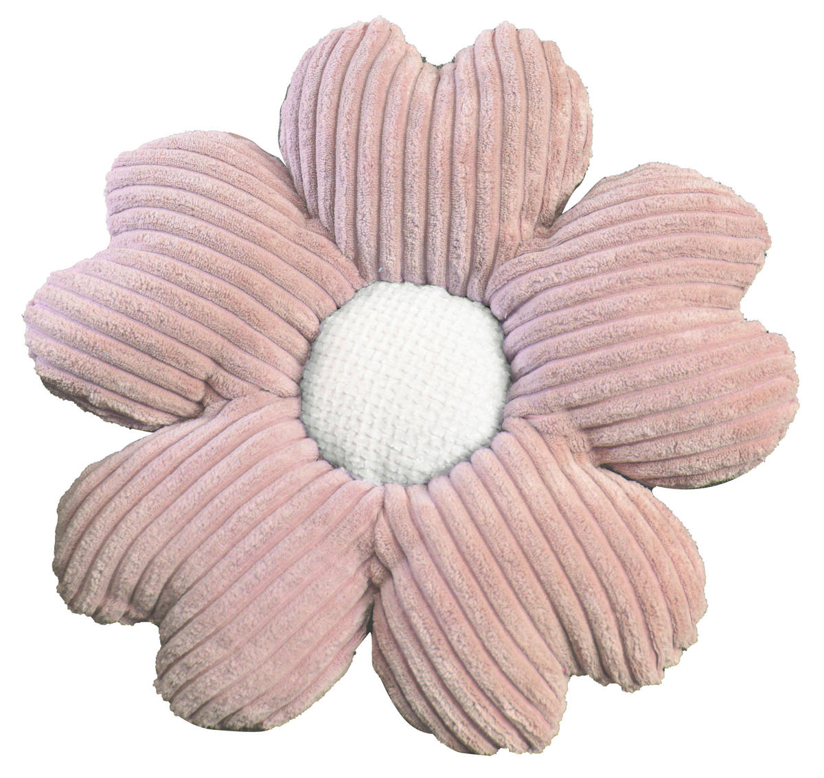 ZIERKISSEN 35 cm  - Rosa/Weiß, LIFESTYLE, Textil (35cm)