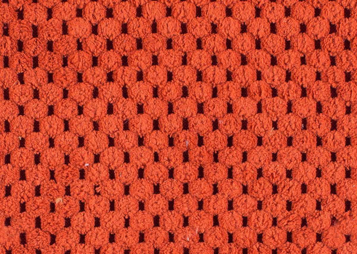ECKSOFA in Velours Terracotta  - Terracotta/Schwarz, Konventionell, Kunststoff/Textil (285/177cm) - MID.YOU