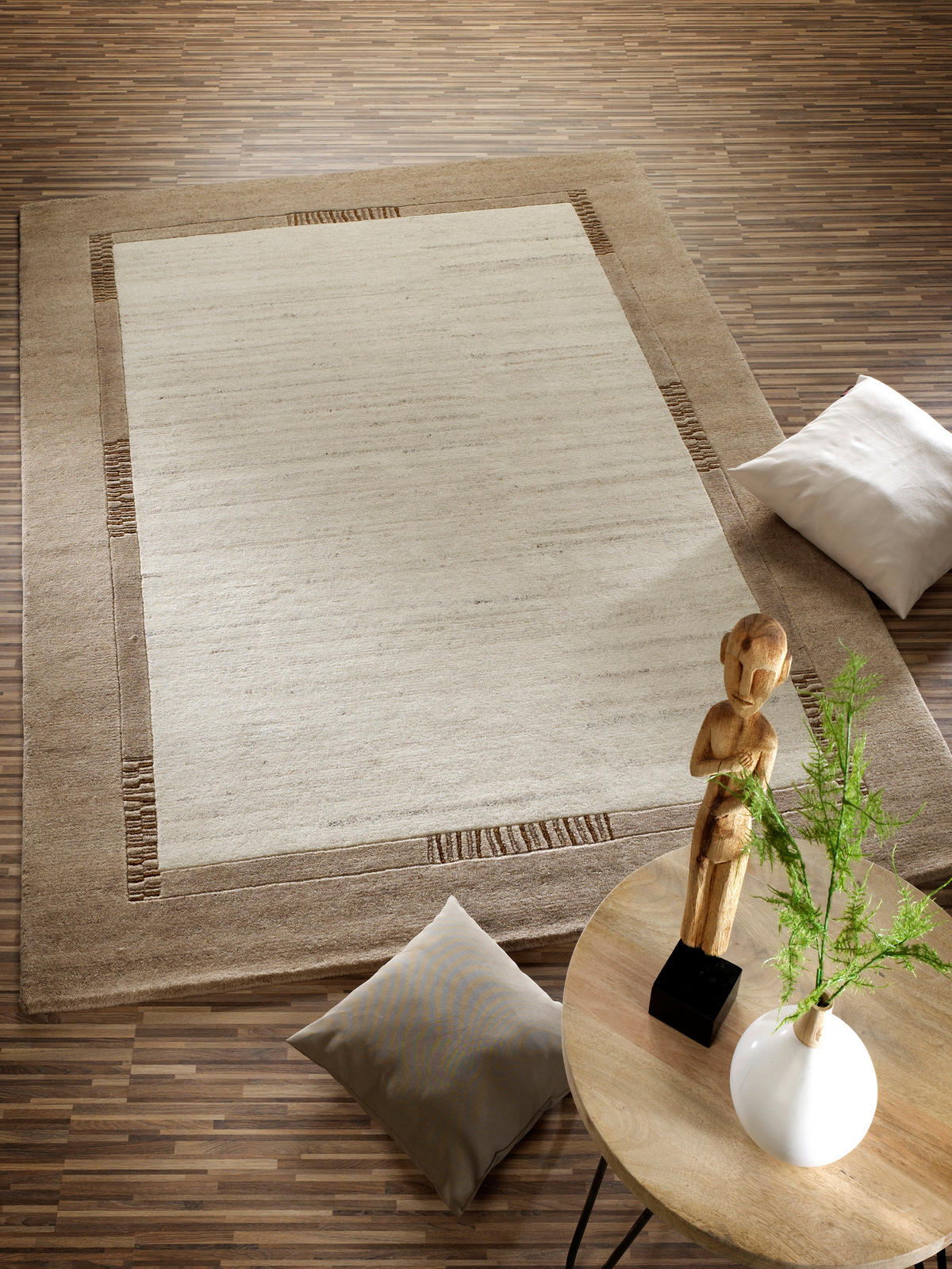 WOLLTEPPICH 200/250 cm Naturfarben  - Naturfarben, Basics, Textil (200/250cm) - Cazaris