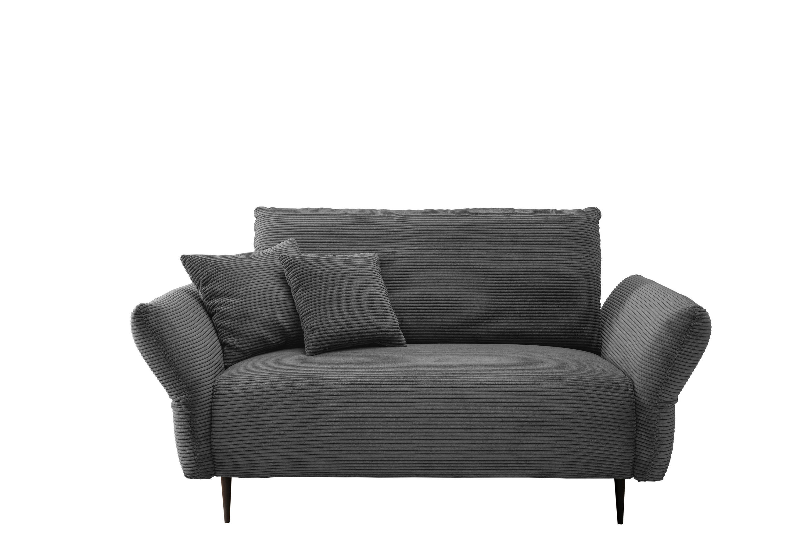 P & B 2-Sitzer-Sofa Grau 163x97x102 cm