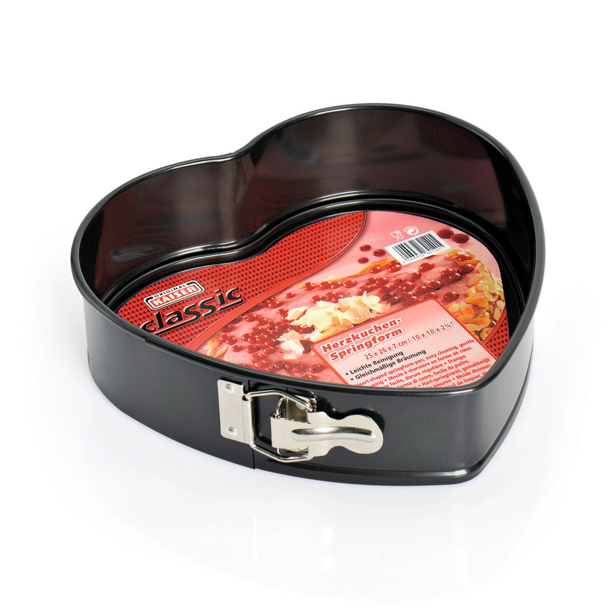 Herz-Springform - Basics (25/26/7cm)