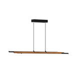 LED-HÄNGELEUCHTE 100/10/120 cm  - Weiß, Natur, Kunststoff (100/10/120cm) - Novel