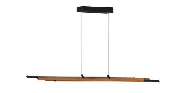 LED-HÄNGELEUCHTE 100/10/120 cm  - Weiß, Natur, Kunststoff (100/10/120cm) - Novel