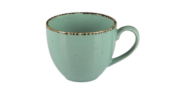 KAFFEETASSE Urban Life 210 ml - Türkis, Basics, Keramik (210ml) - Landscape