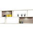 HÄNGEELEMENT Eichefarben, Weiß - Eichefarben/Weiß, Design (150/60,6/20cm) - Set one by Musterrin