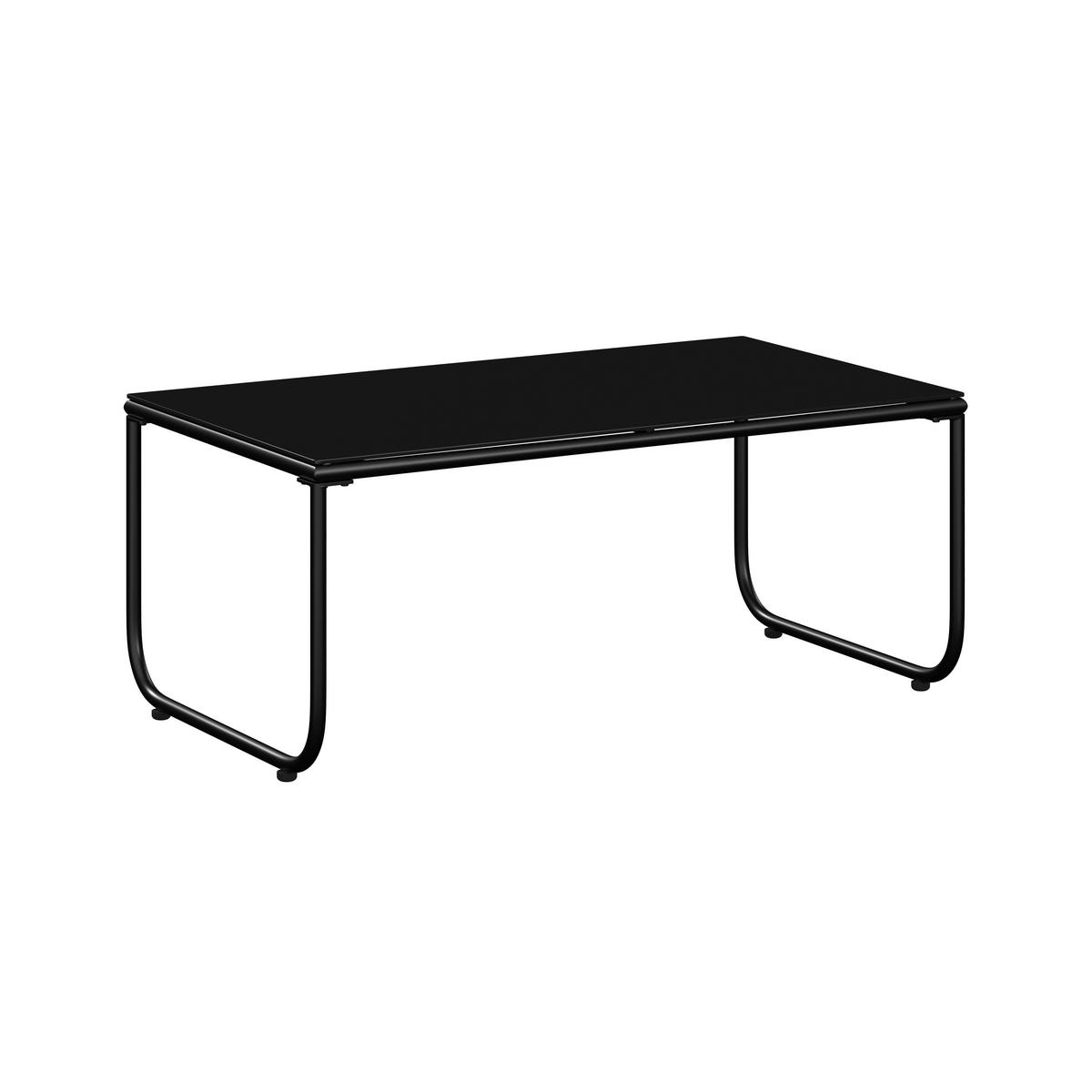 LOUNGEGARNITUR Eisen  - Anthrazit/Schwarz, MODERN, Glas/Textil (125/75/76cm) - Ambia Garden