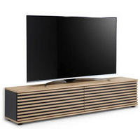 LOWBOARD  in 180/30/30 cm  - Schwarz/Eiche Artisan, Design, Holzwerkstoff/Kunststoff (180/30/30cm) - Boxxx