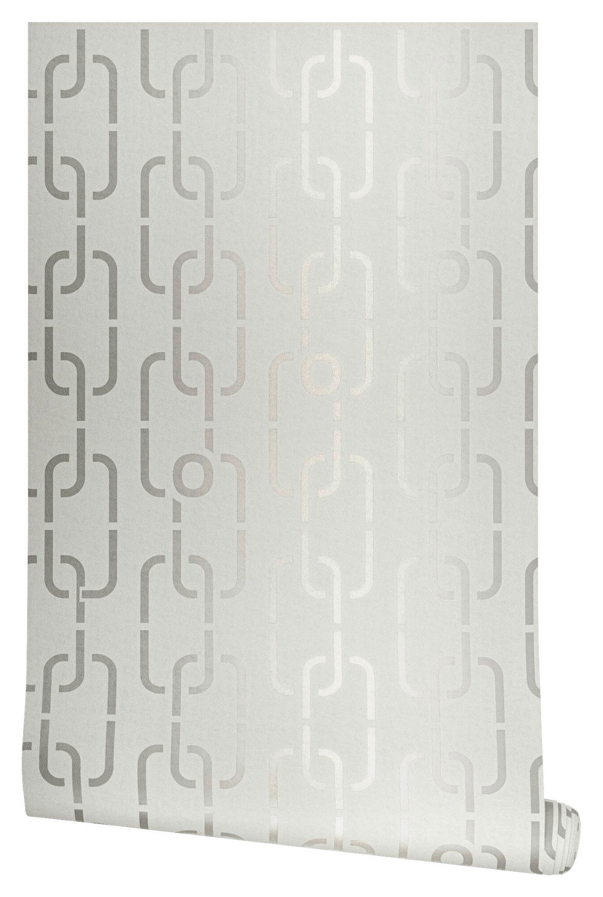 VLIESTAPETE 10.05 m J! CHAINS  - Beige, Design, Textil (53/1005cm) - Joop!