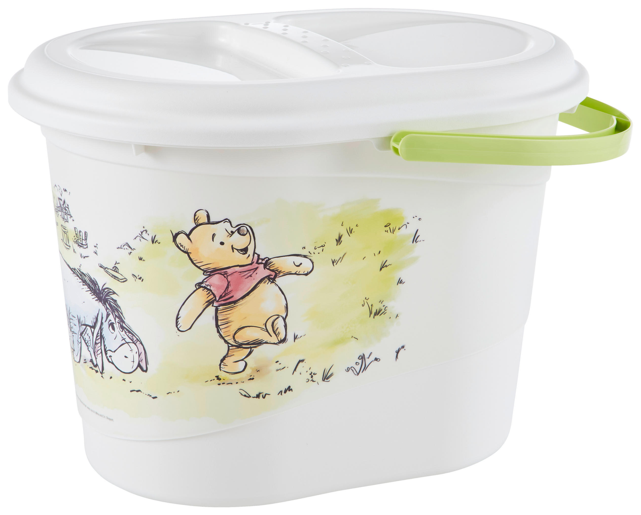 WINDELEIMER - Weiß/Grün, Basics, Kunststoff (37/29,5/27,5cm) - Disney