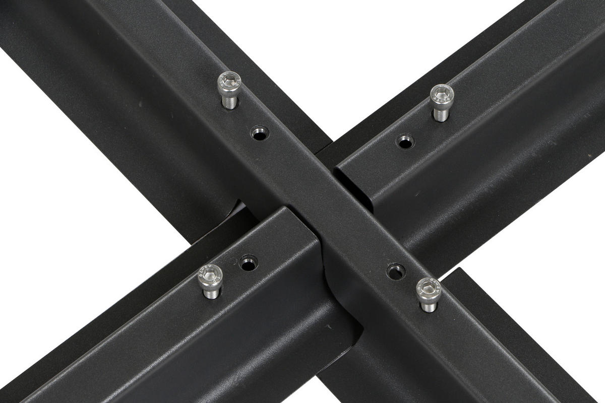 SONNENSCHIRMSTÄNDER Anthrazit  - Anthrazit, KONVENTIONELL, Metall (100/6/100cm) - Siena Garden