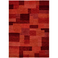 WOLLTEPPICH 170/240 cm Rot  - Rot, Design, Textil (170/240cm) - Cazaris