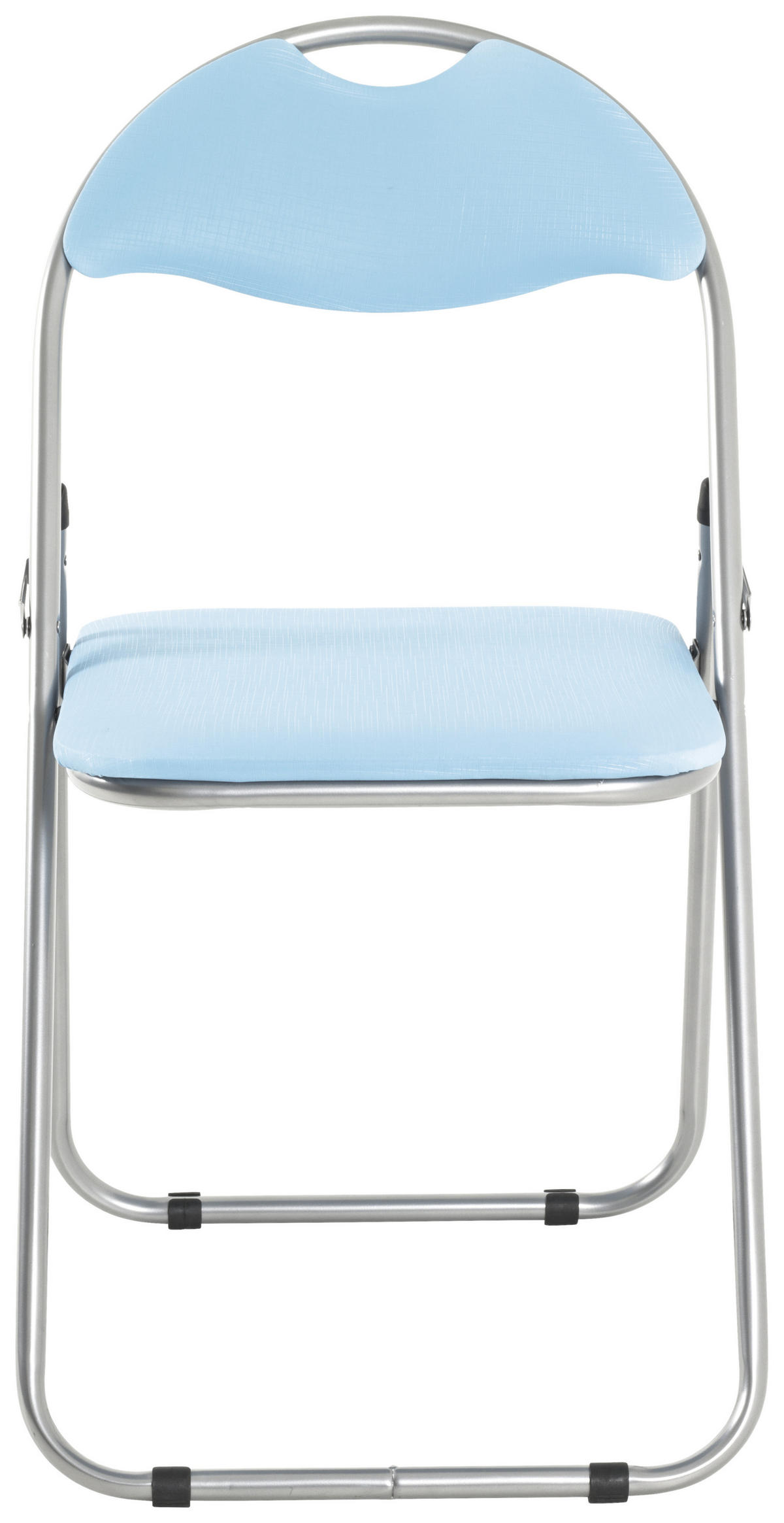 SKLOPIVA STOLICA  svetloplava  - svetloplava, Moderno, metal/plastika (44/80/47cm) - Carryhome