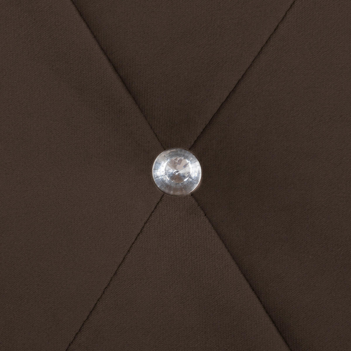 SESSEL in Velours Braun  - Braun, Design, Holz/Textil (110/82/90cm) - P & B