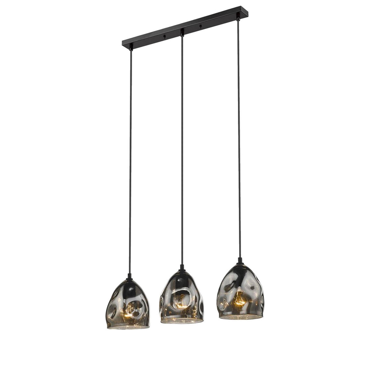 HÄNGELEUCHTE 61/15/137 cm  - Hellgrau, Basics, Glas (61/15/137cm)