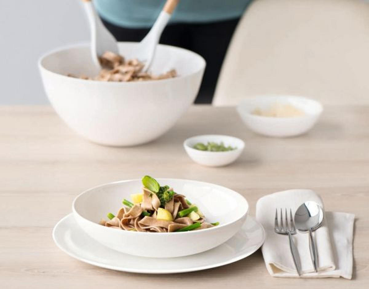 SCHÜSSEL A TABLE   - Weiß, Basics, Keramik (21/10.5cm) - ASA