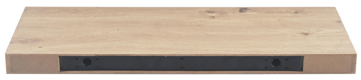 WANDBOARD in 60/3,8/23,5 cm Eichefarben  - Eichefarben, Basics, Holzwerkstoff (60/3,8/23,5cm) - Boxxx