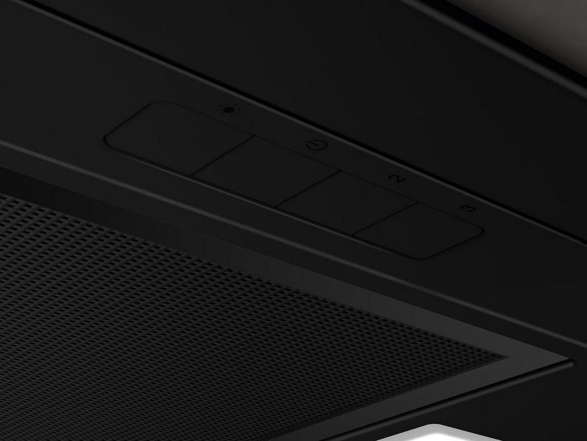 DUNSTABZUGSHAUBE Era C  - Schwarz, Metall (53,5/30/17cm) - HKT