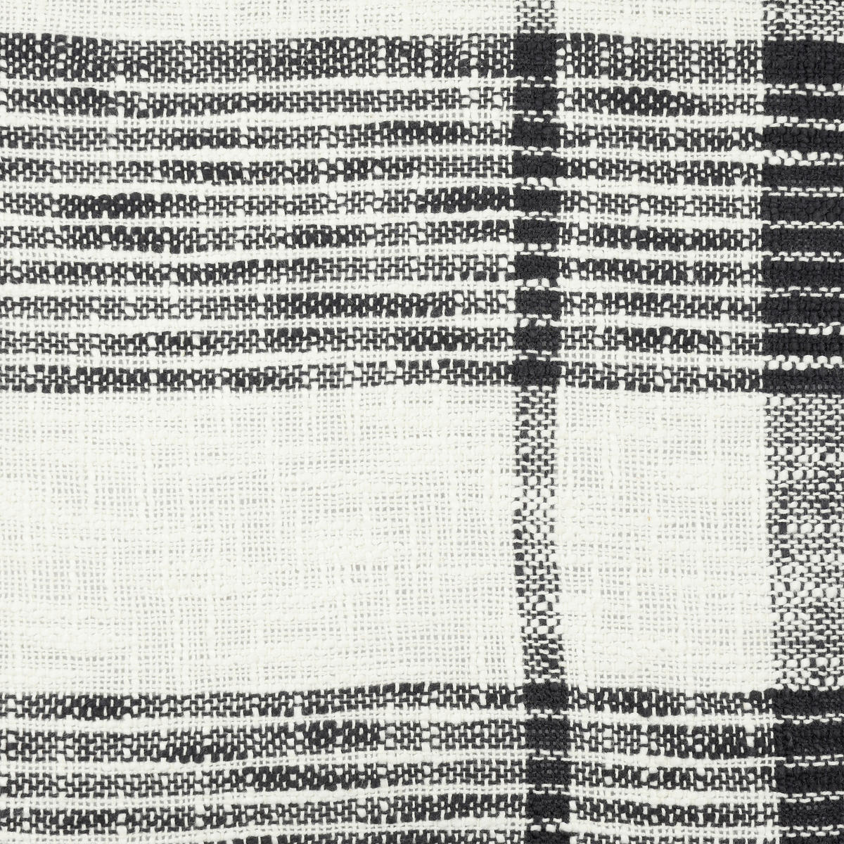 ZIERKISSEN  45/45 cm   - Schwarz/Weiß, Basics, Textil (45/45cm) - Eglo