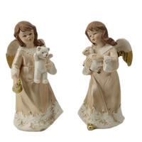 DEKOR ANGYAL - narancs, Lifestyle, kerámia (9,1/18/8,2cm) - X-Mas