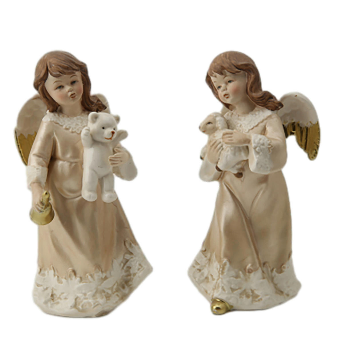 DEKOR ANGYAL - narancs, Lifestyle, kerámia (9,1/18/8,2cm) - X-Mas