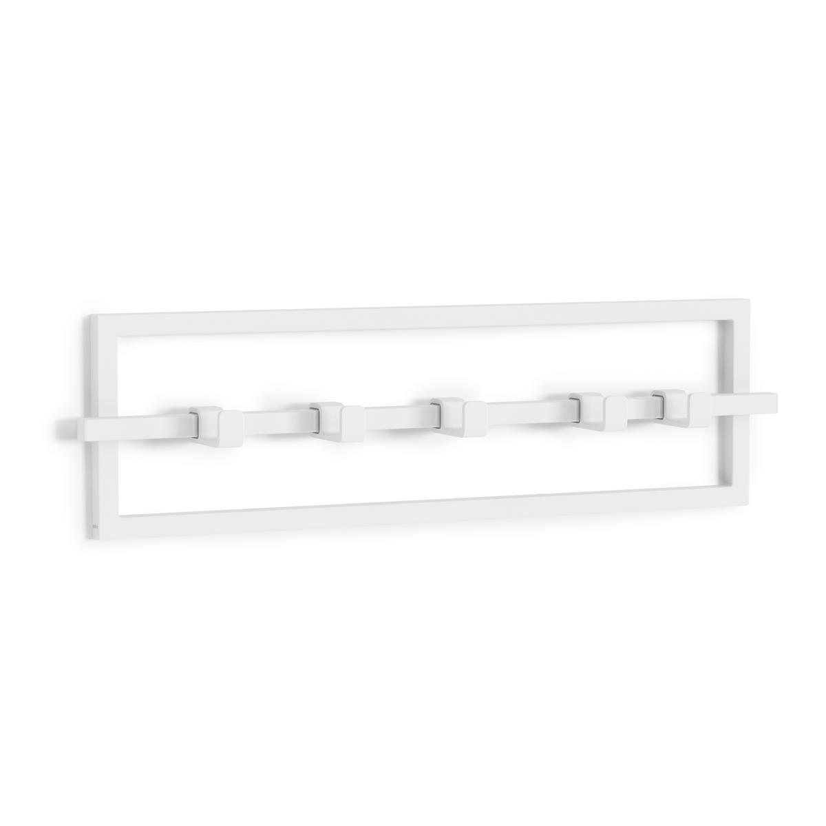 GARDEROBA ZIDNA   bijela  metal  - bijela, Basics, metal (53/15/6cm) - Umbra