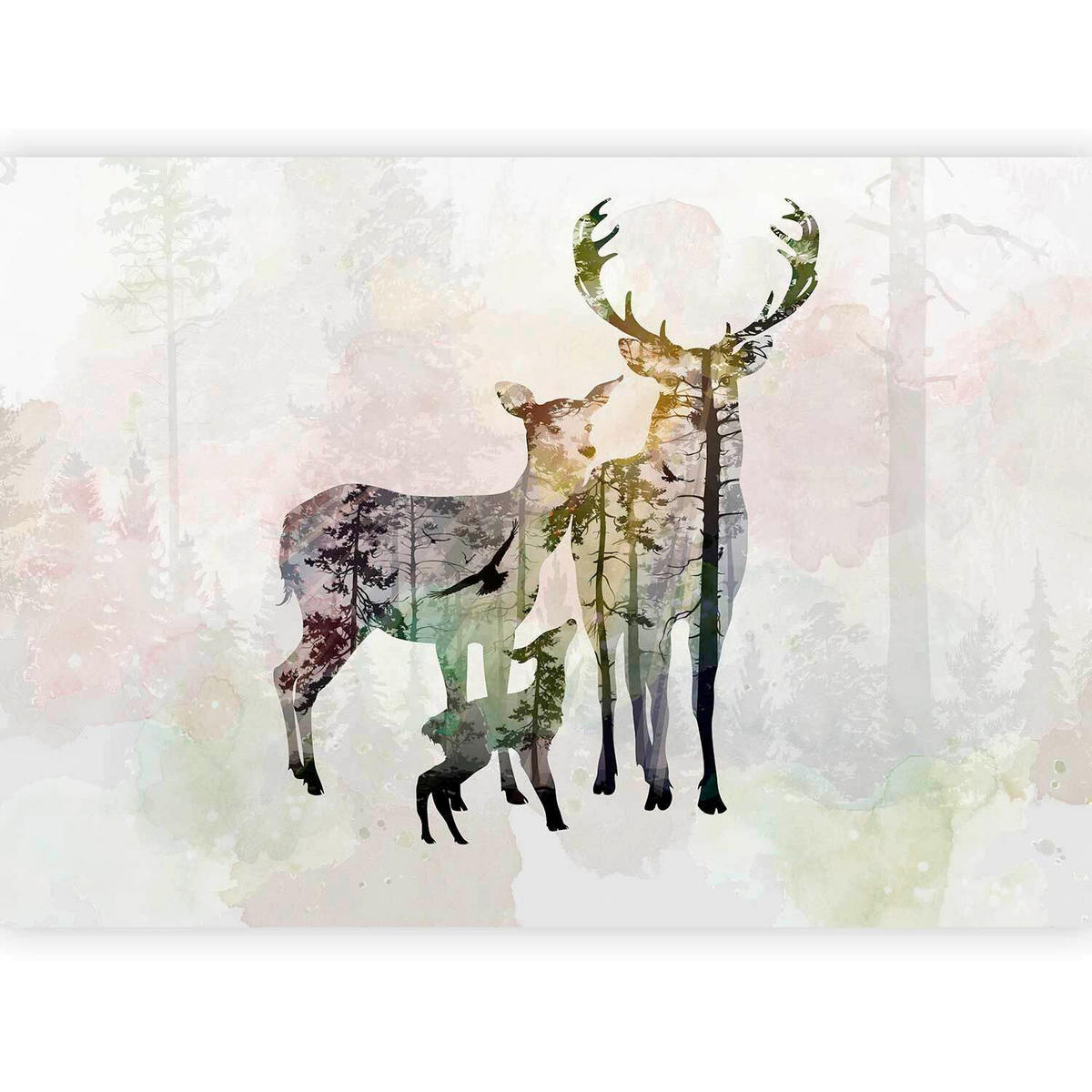 FOTOTAPETE - Multicolor/Weiß, LIFESTYLE, Textil (150/105cm) - artgeist