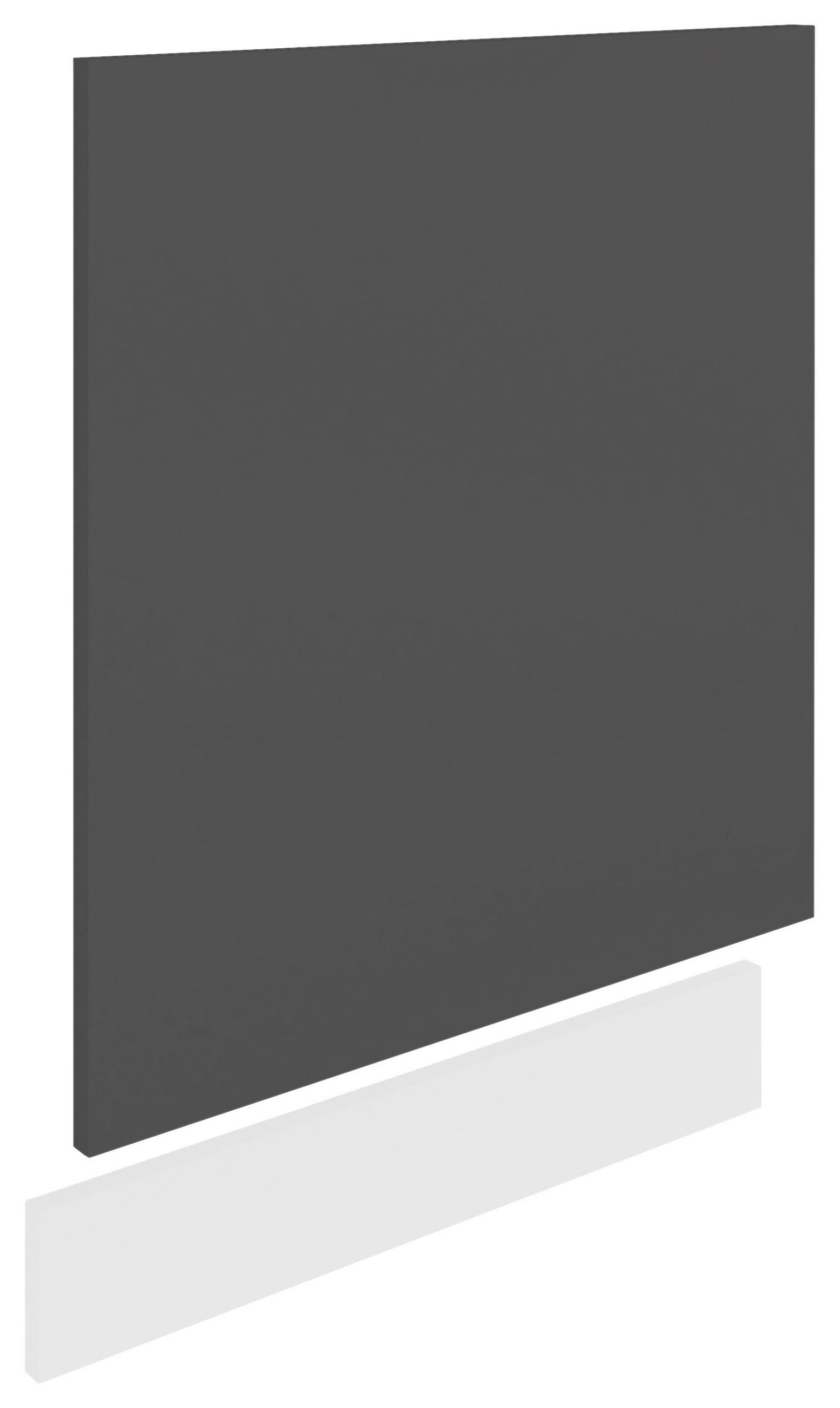 Geschirrspülerfront Esilo Anthrazit/Weiß B: 60 cm