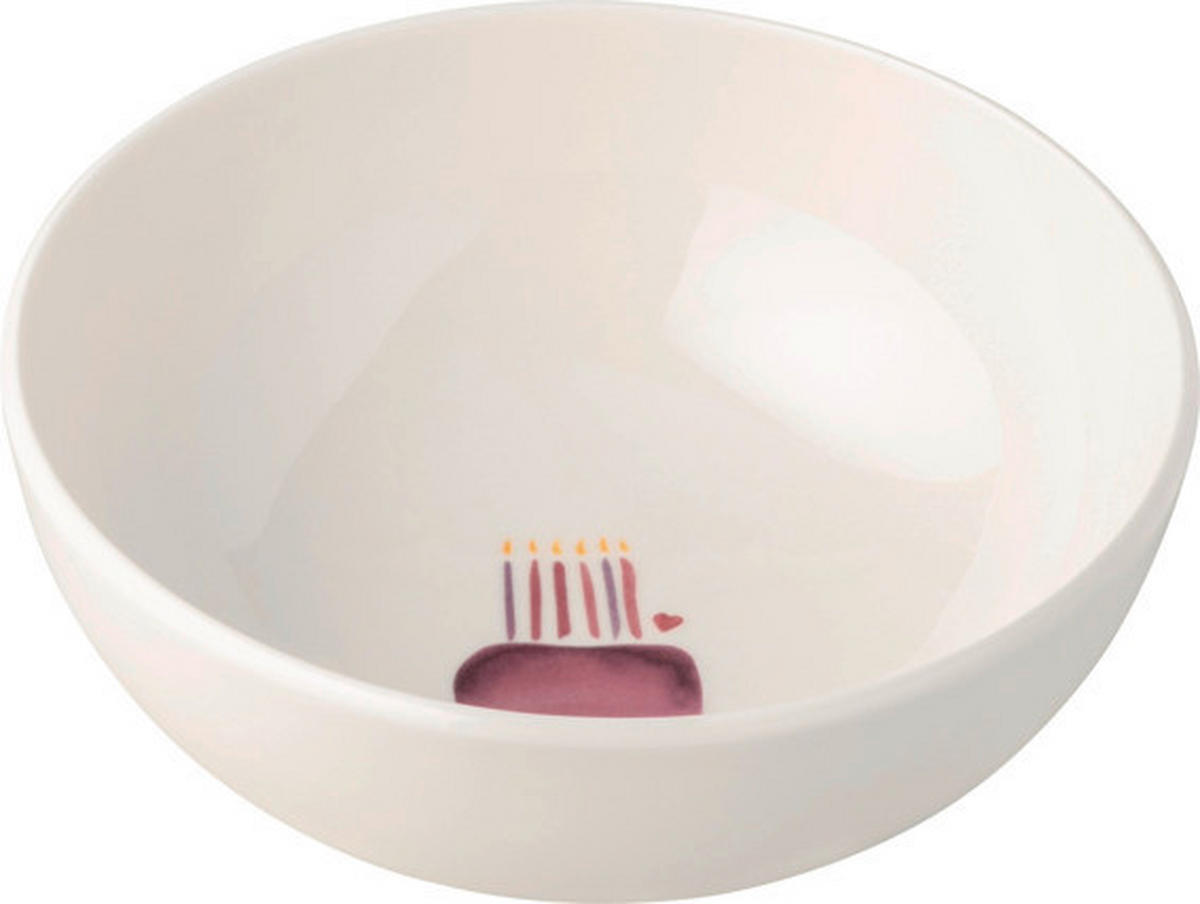 MÜSLISCHALE With Love  - Weiß, LIFESTYLE, Keramik (17/6,5cm) - Villeroy & Boch