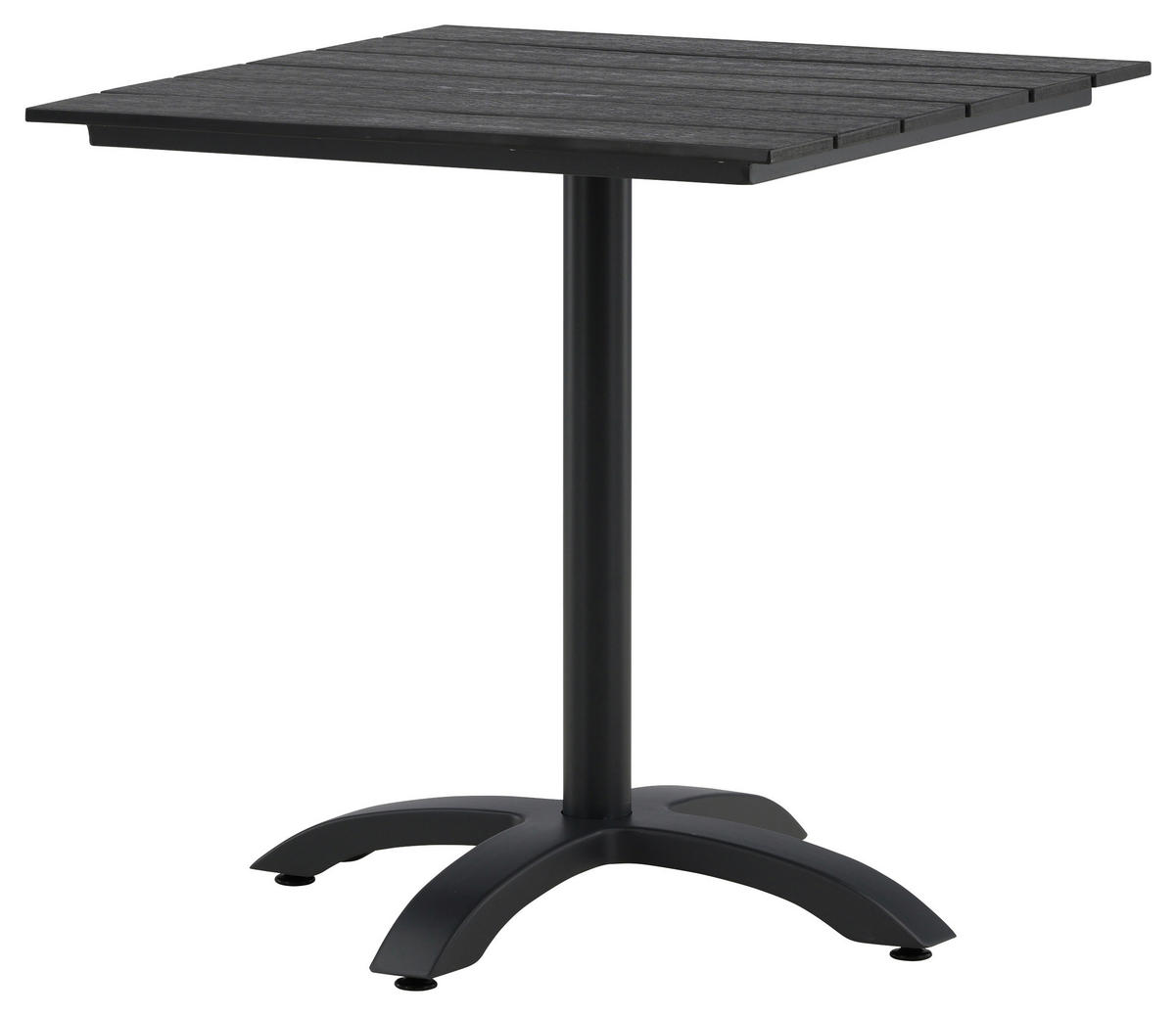 BALKONGBORD metall, plast  - svart, Klassisk, metall/plast (70/74/70cm) - Gardenson