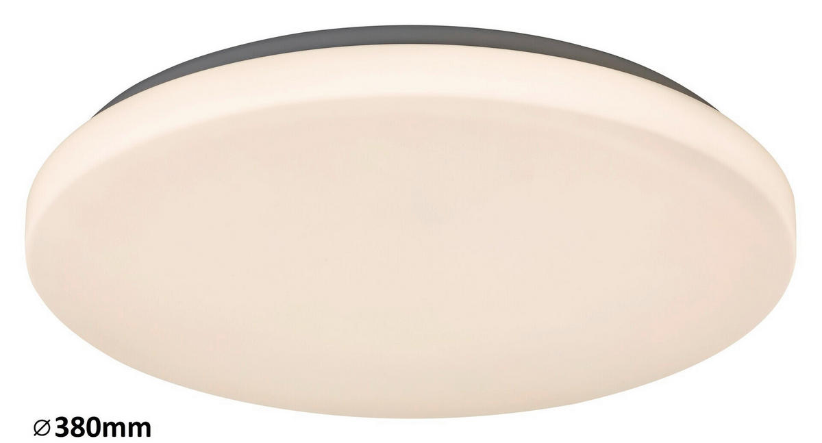 LED SVJETILJKA STROPNA Rob  - bijela, Basics, metal/plastika (38/6,3cm)
