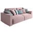 SCHLAFSOFA in Textil, Holzwerkstoff Pink - Pink/Silberfarben, Design, Holzwerkstoff/Kunststoff (250/87/129cm) - Carryhome SCHLAFSOFA in Textil, Holzwerkstoff Pink - Pink/Silberfarben, Design, Holzwerkstoff/Kunststoff (250/87/129cm) - Carryhome