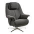 RELAXSESSEL - Edelstahlfarben/Graphitfarben, KONVENTIONELL, Textil/Metall (82/107/87cm) - Himolla Komfortklass RELAXSESSEL - Edelstahlfarben/Graphitfarben, KONVENTIONELL, Textil/Metall (82/107/87cm) - Himolla Komfortklass