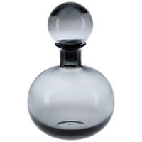 VÁZA, sklo, 26 cm - šedá, Trend, sklo (18/26cm) - Ambia Home