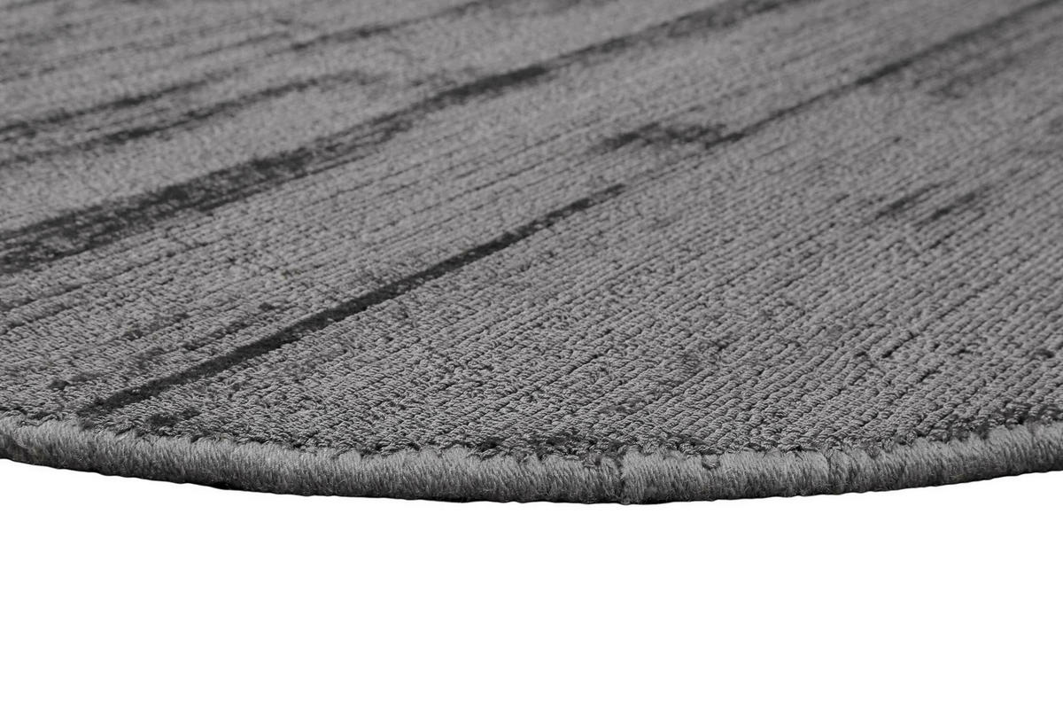 HANDWEBTEPPICH 200 cm Gil Grau rund  - Grau, KONVENTIONELL, Textil (200cm) - Esprit