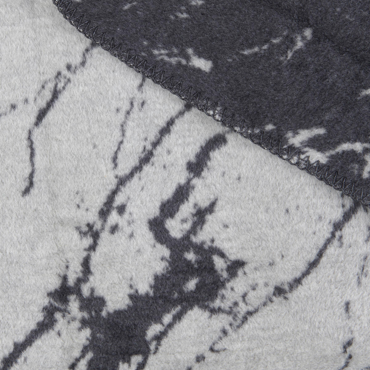 PLÉD 220/240 cm  - ezüst/antracit, Basics, textil (220/240cm) - Novel