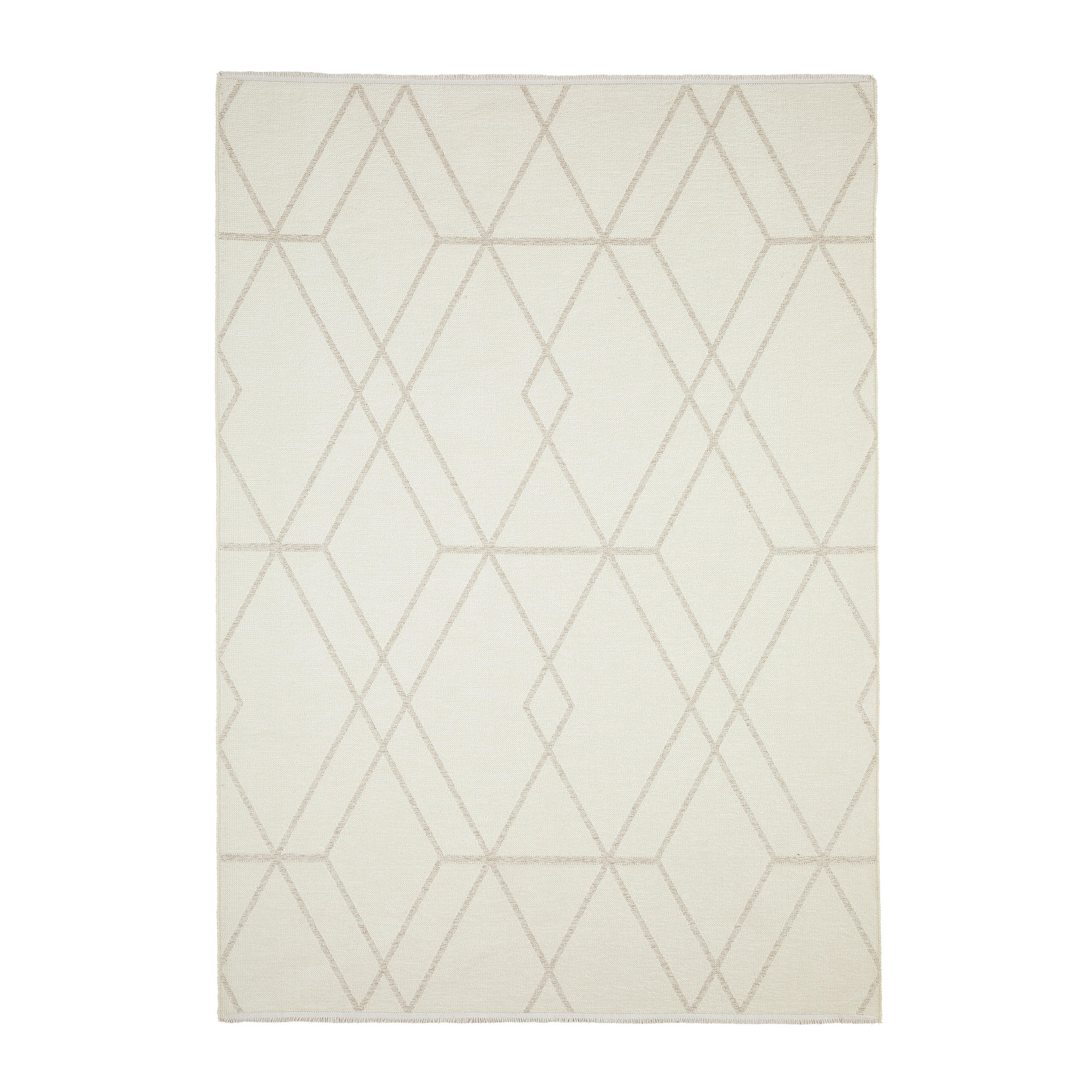 FLACHWEBETEPPICH 160/230 cm Olivia Beige  - Beige, LIFESTYLE, Textil (160/230cm) - Novel