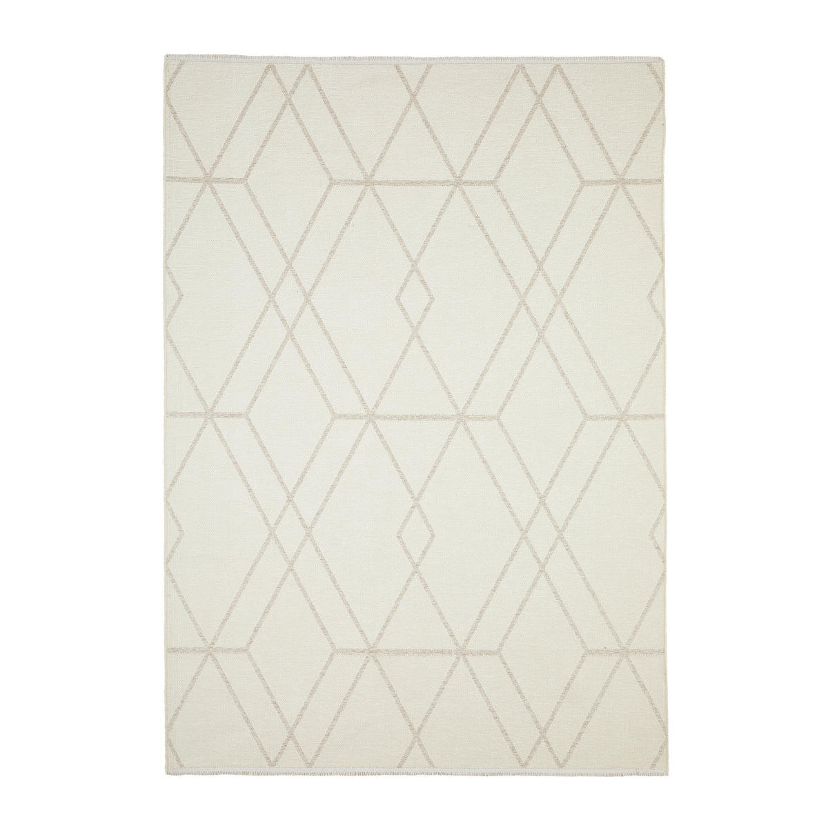 FLACHWEBETEPPICH 160/230 cm Olivia Beige  - Beige, LIFESTYLE, Textil (160/230cm) - Novel
