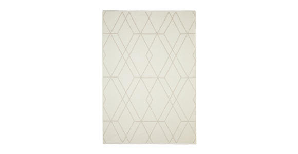 FLACHWEBETEPPICH 160/230 cm Olivia Beige  - Beige, LIFESTYLE, Textil (160/230cm) - Novel