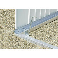 BODENRAHMEN 222/4/78 cm  - Alufarben, Design, Metall (222/4/78cm) - Biohort