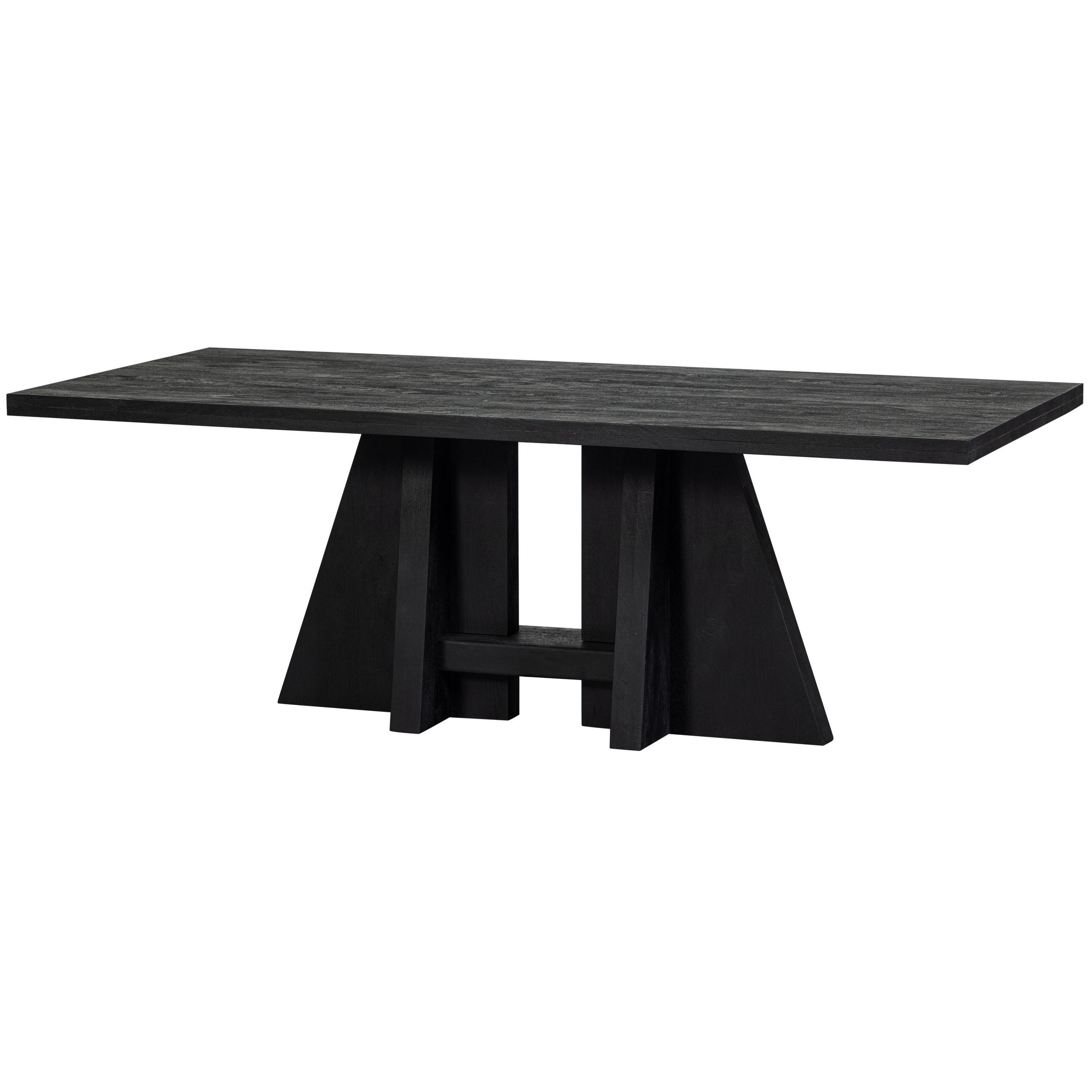ESSTISCH in Holz 220/100/75 cm  - Schwarz, Design, Holz (220/100/75cm) - Livetastic