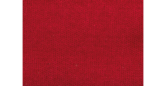 FERNSEHSESSEL in Flachgewebe Rot  - Rot/Alufarben, KONVENTIONELL, Textil/Metall (69/111/83cm) - Cantus