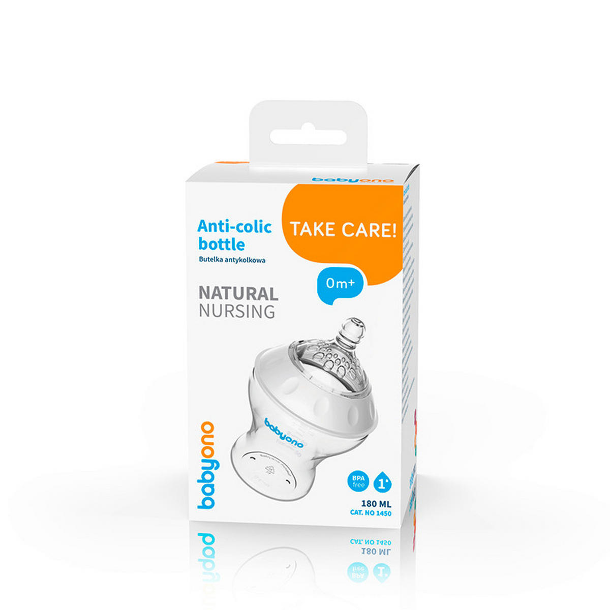 BOČICA ZA BEBE   - Basics, plastika/prirodni materijali (0,13kg) - babyono