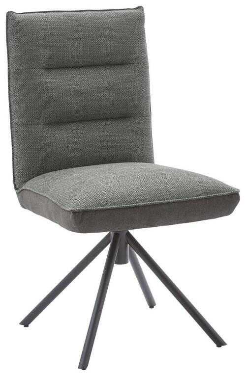 STUHL DREHBAR 360° - Schwarz/Grau, Design, Textil/Metall (49/93/59cm) - Dieter Knoll