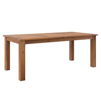 GARTENTISCH 200/100/76 cm Holz Akaziefarben rechteckig  - Akaziefarben, Modern, Holz (200/100/76cm) - Ambia Garden
