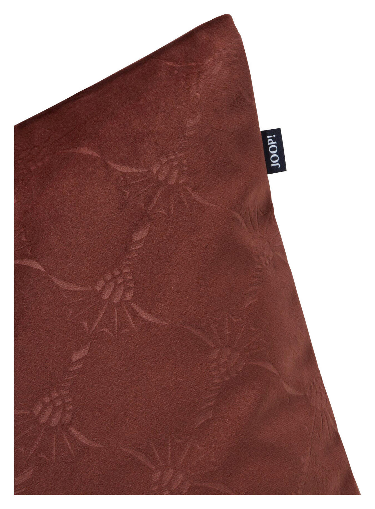 KISSENHÜLLE J-Soft Cornflower 50/50 cm  - Rostfarben, Basics, Textil (50/50cm) - Joop!